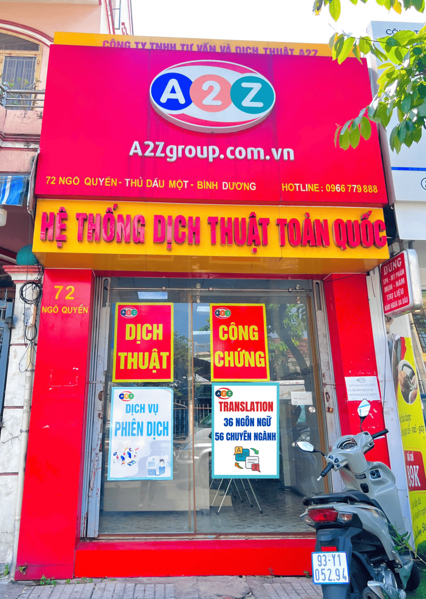 Dịch Thuật Công Chứng Tiếng Đức Tại Bình Dương Dịch Thuật Công Chứng Tiếng Đức Tại Bình Dương