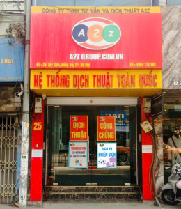 Văn Phòng Dịch Thuật | 25 Tây Sơn, Quang Trung, Đống Đa, Hà Nội