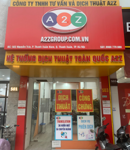 Dịch Thuật Thanh Xuân | 503 Nguyễn Trãi, P. Thanh Xuân Nam, Q. Thanh Xuân, HN