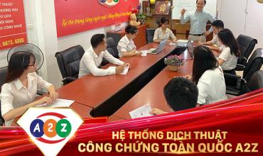Dịch thuật công chứng huyện Phúc Xuyên