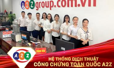 Dịch thuật công chứng huyện Bình Chánh