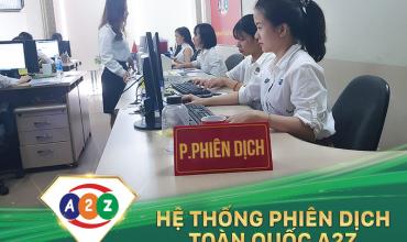 Phiên dịch tiếng Trung tại Thủ Dầu Một