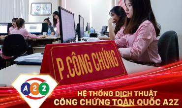 Dịch thuật công chứng huyện Hưng Nguyên