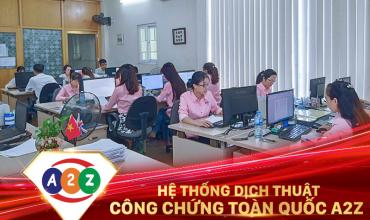 Dịch thuật công chứng Hưng Yên 