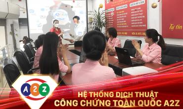 Dịch thuật công chứng huyện Đại Từ