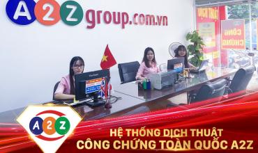 Dịch thuật công chứng huyện Ninh Giang