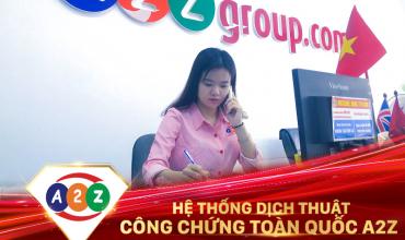 Dịch thuật công chứng huyện Thanh Hà