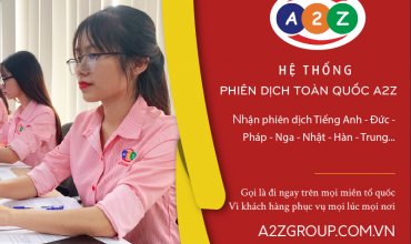 Phiên dịch tiếng Séc tại Vĩnh Phúc