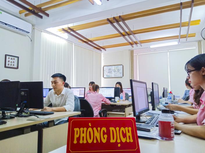 Ảnh nhân viên công ty dịch thuật A2Z