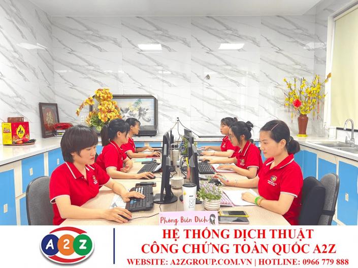 Ảnh nhân viên công ty dịch thuật A2Z 06