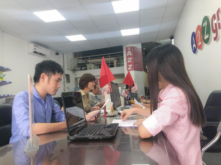 Ảnh nhân viên công ty dịch thuật A2Z