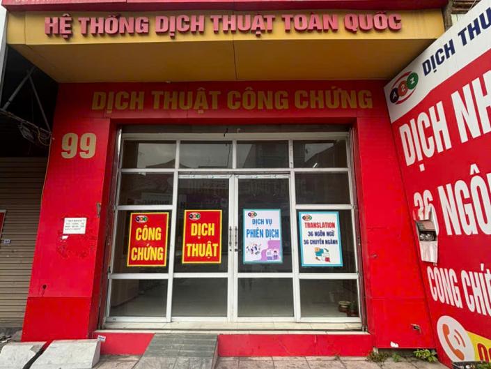 99 Phố Vũ, đường Trần Hưng Đạo, TP. Bắc Ninh