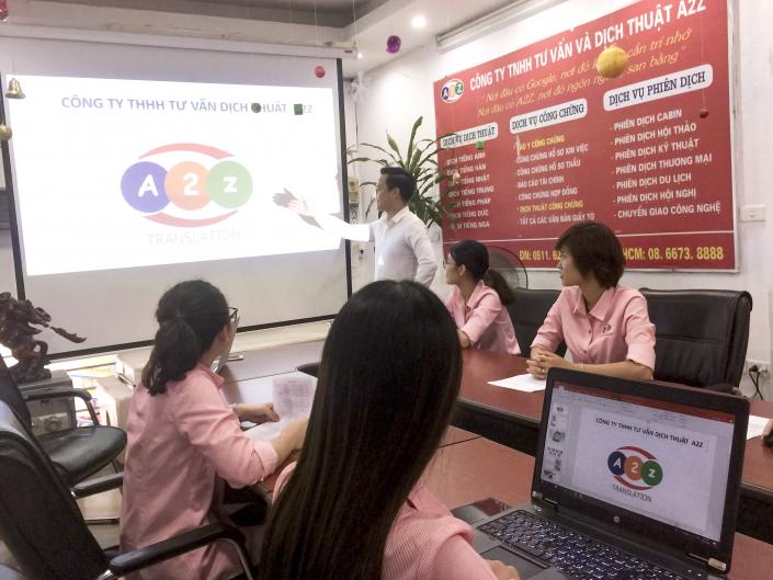 Ảnh nhân viên công ty dịch thuật A2Z 03